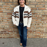 Deep Blue Crop Bootcut Jeans