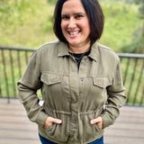 Campbell Burnt Olive Jacket