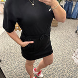 Black Modal Mini Dress Dresses RAE MODE