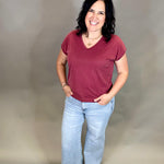 Ankle Wide Leg Palazzo Jeans Bottoms - Pants RISEN