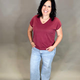 Ankle Wide Leg Palazzo Jeans Bottoms - Pants RISEN