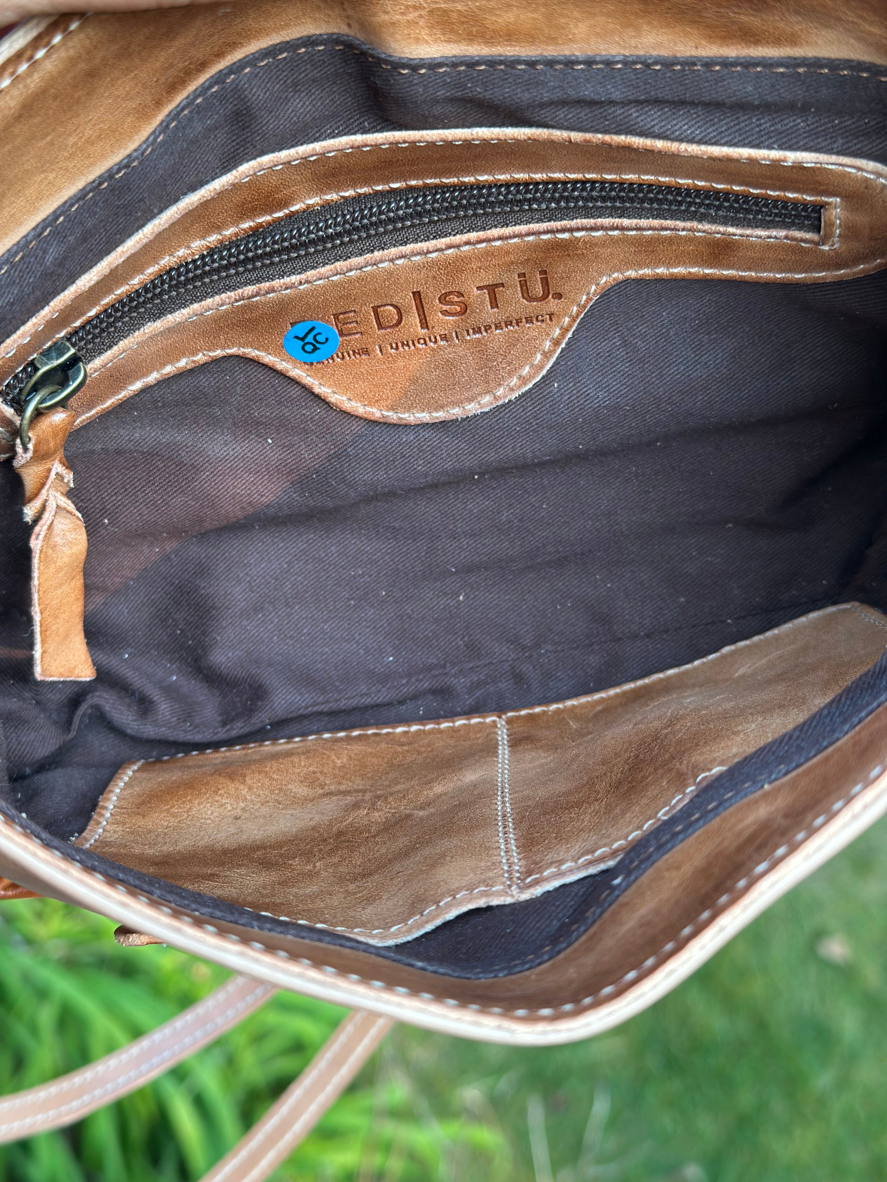 Ceremonious Oats Tan Rustic Bed Stu Bag Bags- Purses BED STU