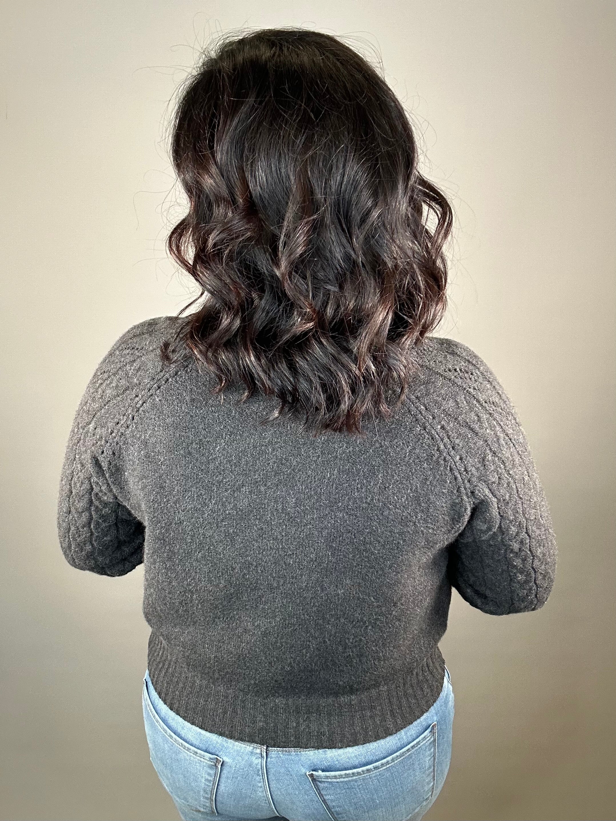 Charcoal Zoey Sweater Top - Sweater WEEKEND LA