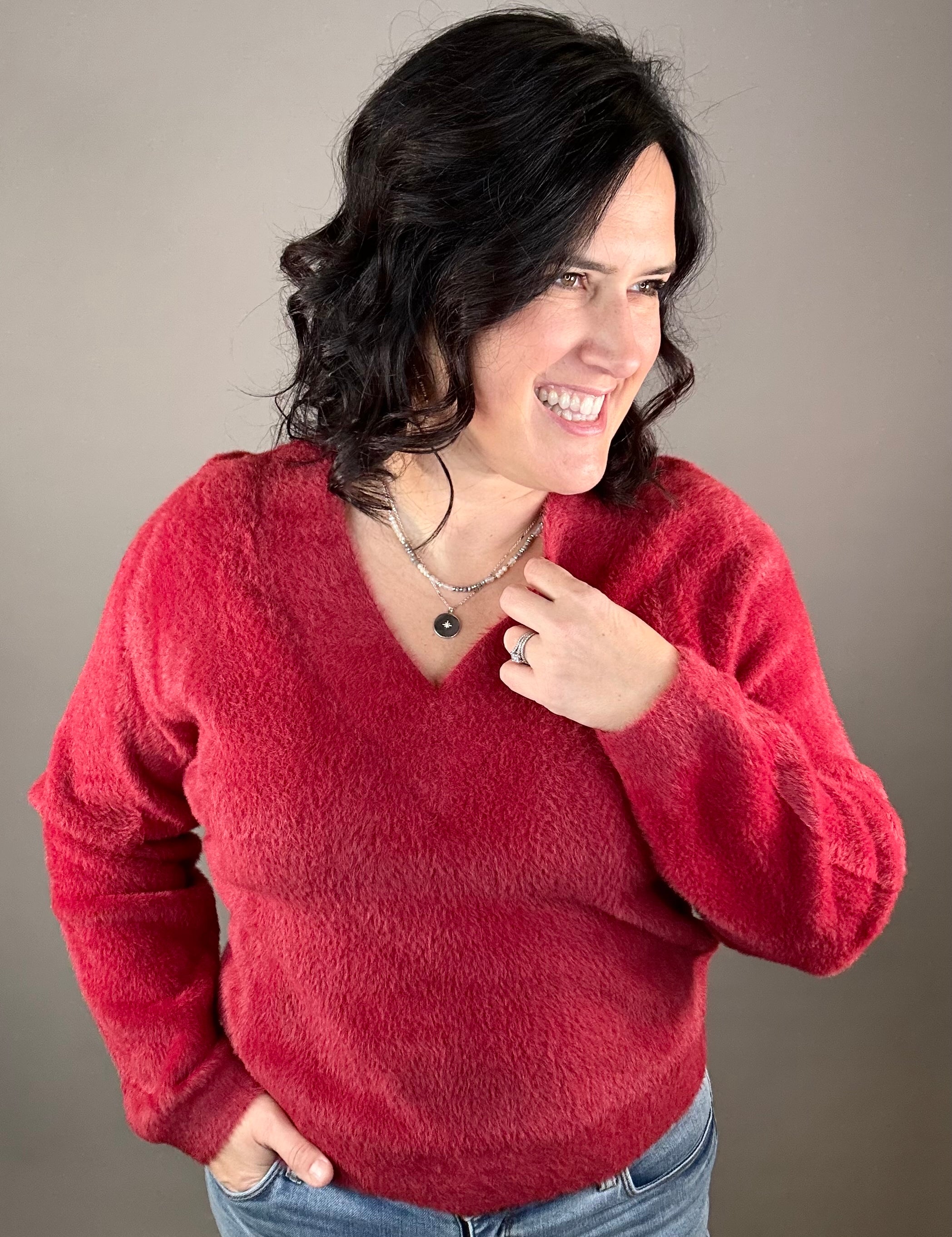 Berry Revel Sweater Top - Sweater KUT FROM THE KLOTH