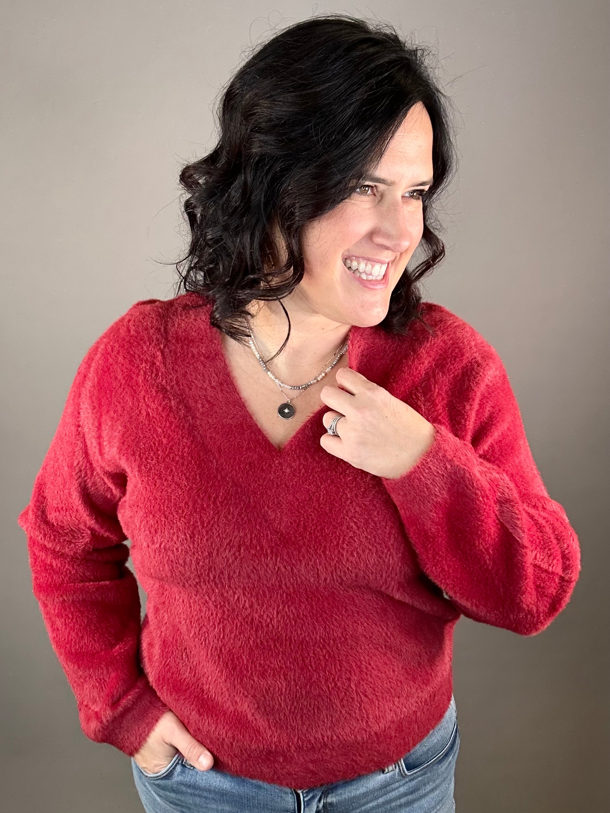 Berry Revel Sweater Top - Sweater KUT FROM THE KLOTH