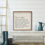 Lake Definition Home- Decor Kendrick Home