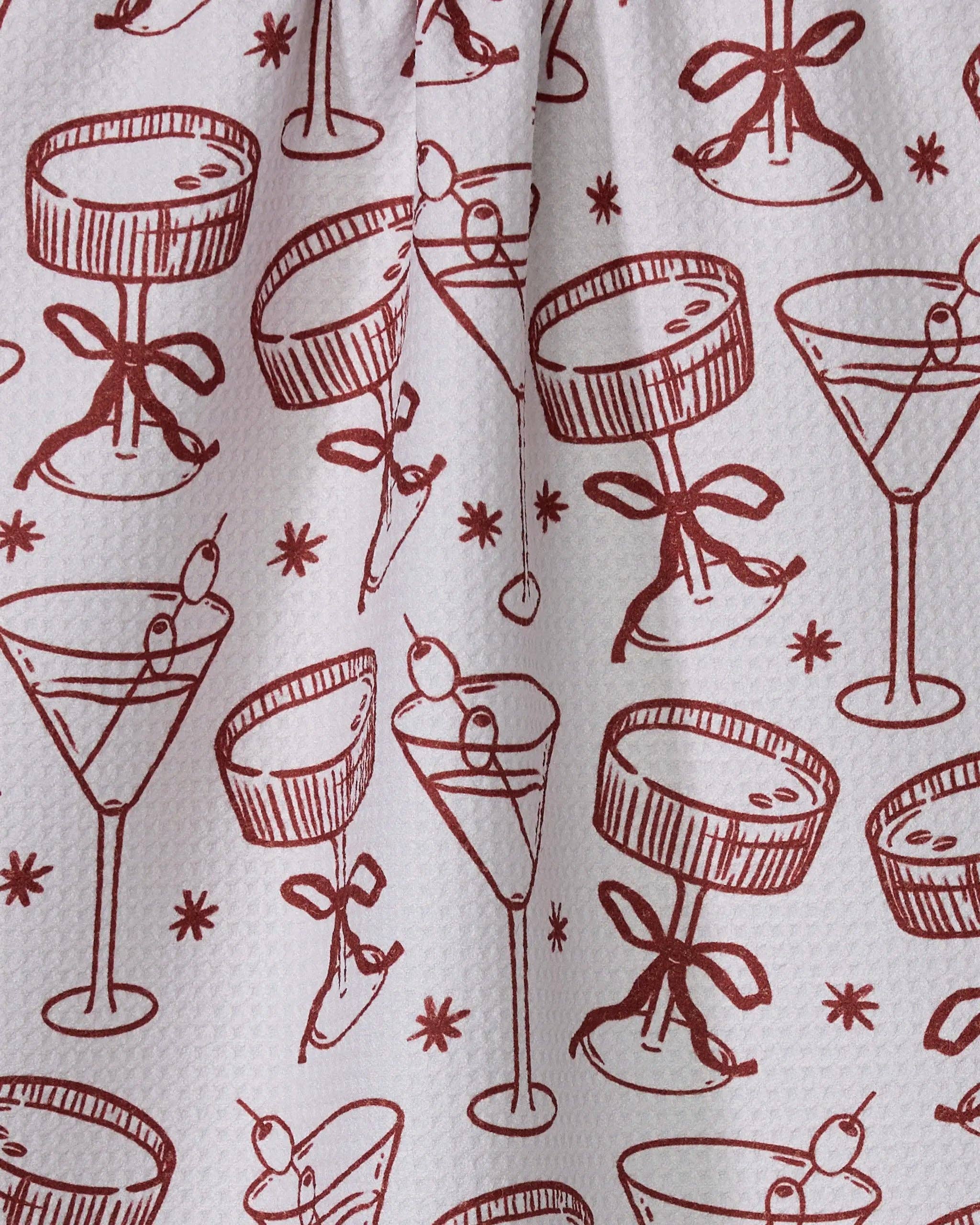 Soiree Tea Towel Geometry