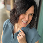 Blue Mirage Olson Top Top - Sweatshirt THREAD & SUPPLY