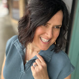 Blue Mirage Olson Top Top - Sweatshirt THREAD & SUPPLY