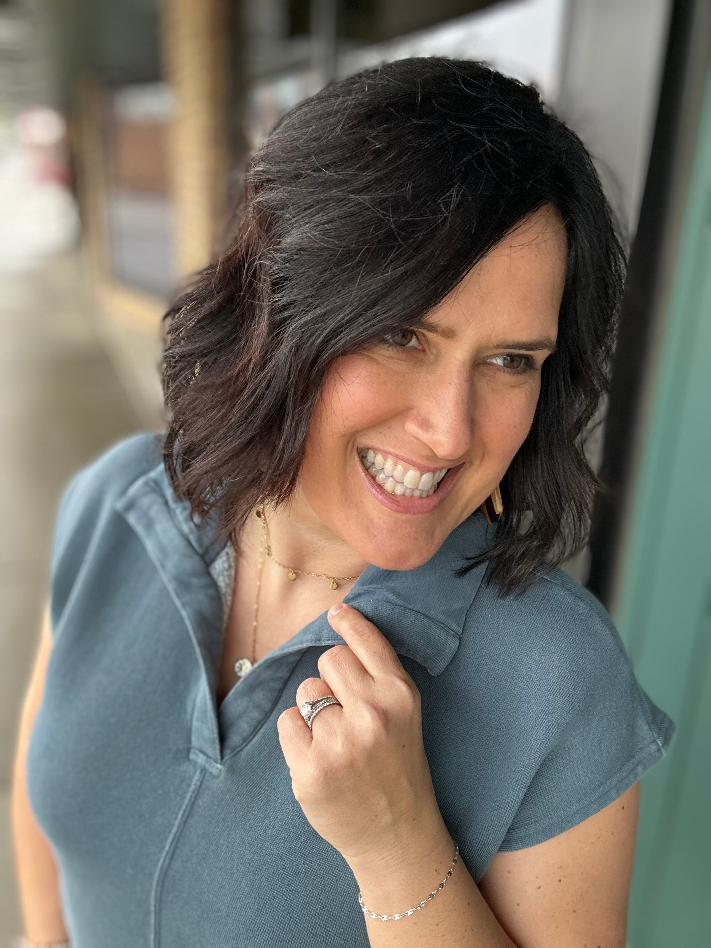 Blue Mirage Olson Top Top - Sweatshirt THREAD & SUPPLY
