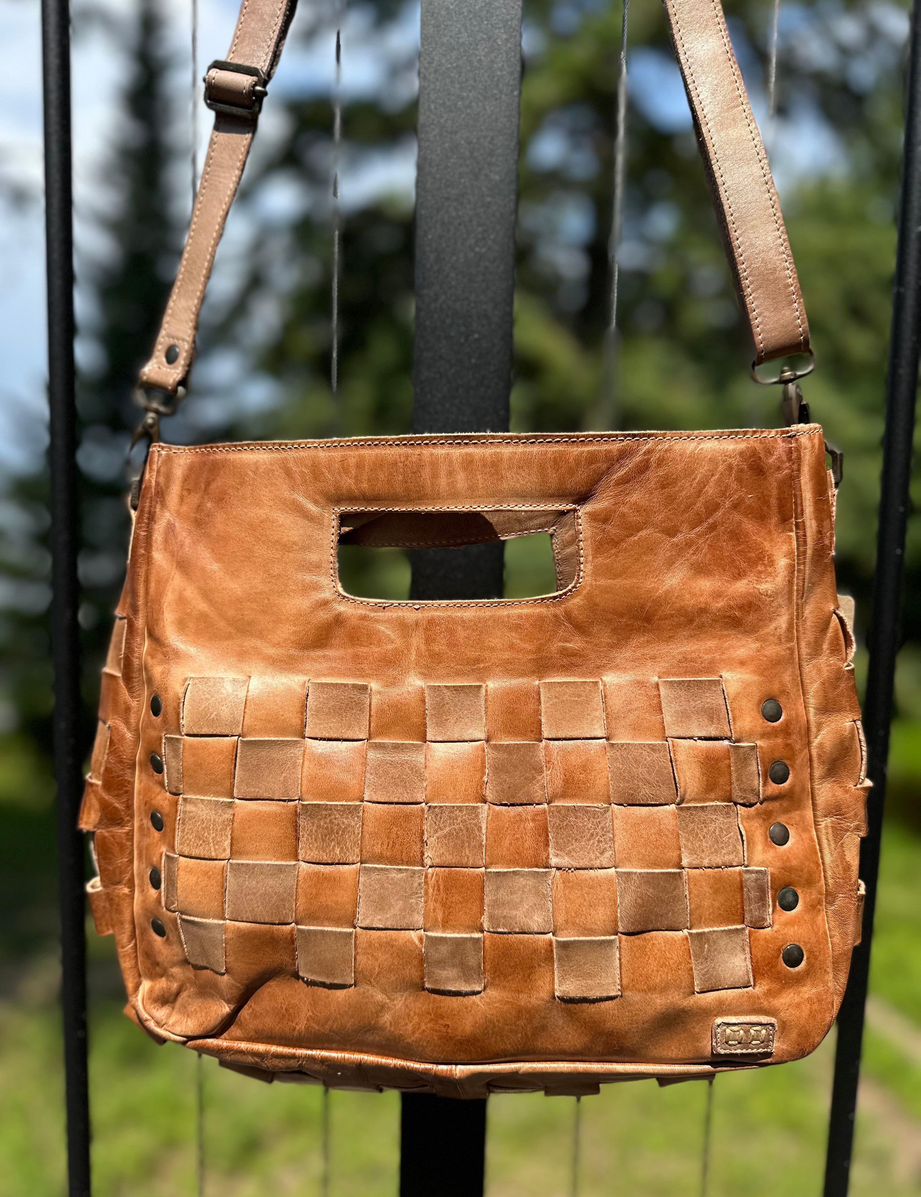 Bed|Stü Orchid Bag in Tan Oats Rustic Bags- Purses BED STU