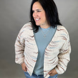 Dorset Balloon Sleeve Cardigan Tops- Cardigans FLAG AND ANTHEM