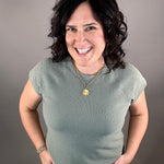 Army Cloudy Knit Top Top - Tee TRES BIEN