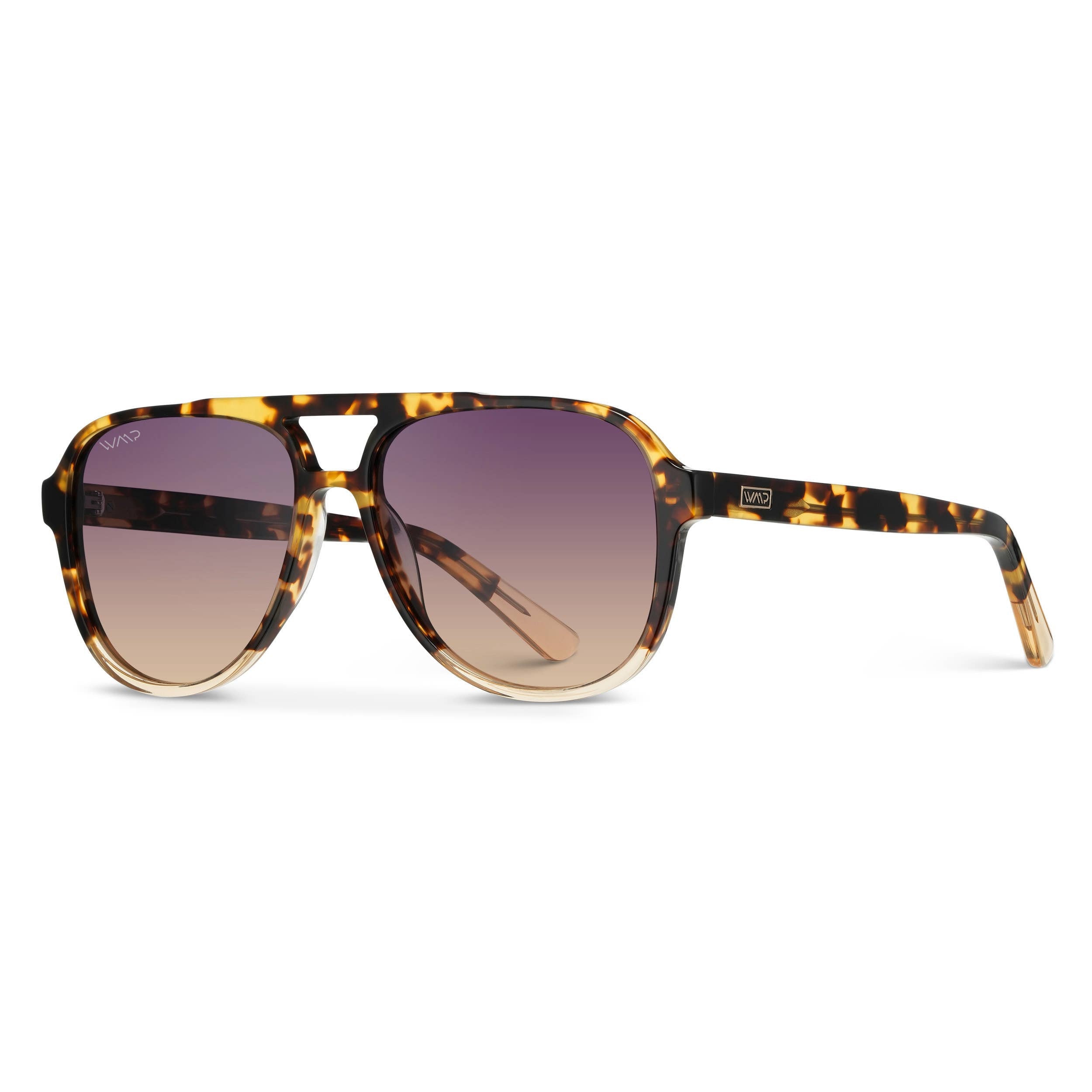 Tortoise Clear / Gradient Sunset Lens Accessories- Sunglasses WMP Eyewear
