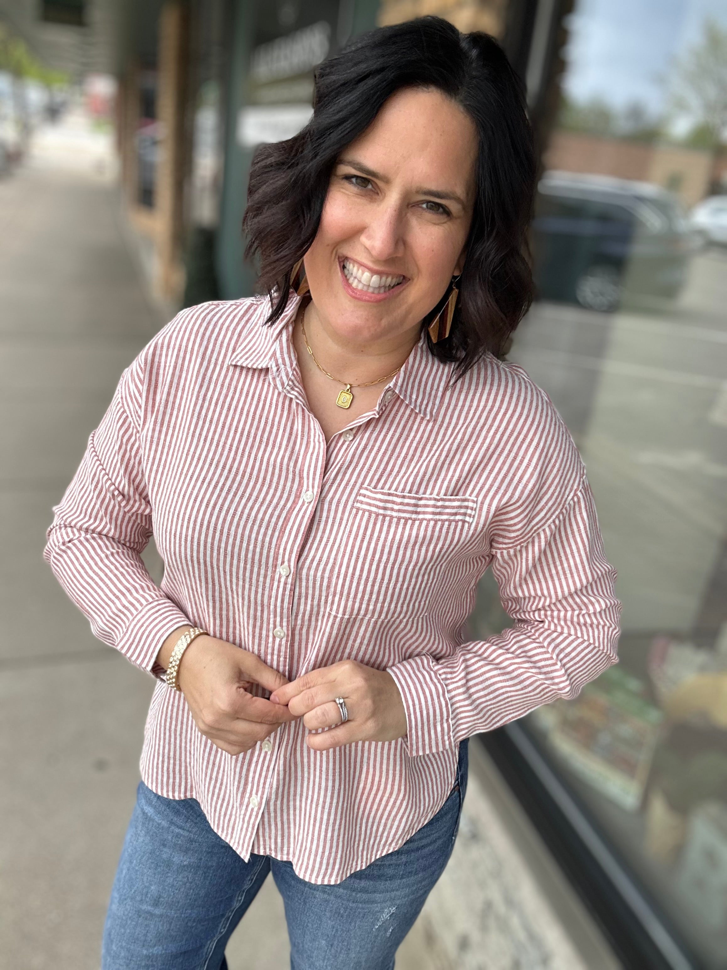 Rose Ivory Edison Shirt Tops - Button Ups THREAD & SUPPLY