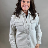 Grey Wash Etta Shirt