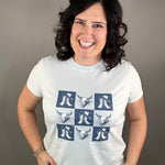 Checkered Boot Tee Top - Tee FLAG AND ANTHEM