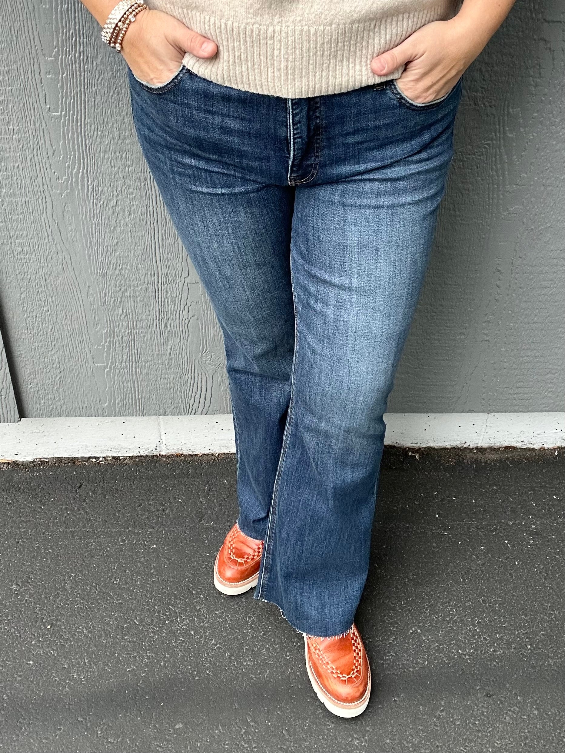 Intriguing Stella Flare Jean Bottoms - Pants KUT FROM THE KLOTH