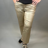 Gold Coated Charlotte Bottoms - Pants KUT FROM THE KLOTH