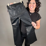 Black Kelsey Coated Flare Bottoms - Pants KUT FROM THE KLOTH