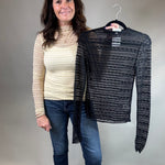 Butter Yellow Sheer Lace Top Tops- Blouses EE:SOME