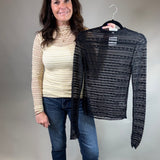 Butter Yellow Sheer Lace Top Tops- Blouses EE:SOME