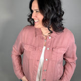 Washed Rose Jackie Jacket