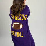 Minnesota Football Cardigan Tops- Cardigans Love Letters