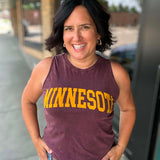 Minnesota Mineral Maroon Tank
