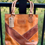Italic Cafe Latte Rustic ( Bed Stu) Bags- Purses BED STU