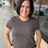 Cocoa Bean Foundation Slub Tee