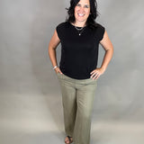 Olive June Pants Bottom- Pants THREAD & SUPPLY