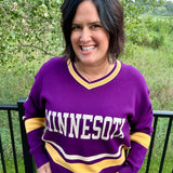 Purple Minnesota University Sweater Top - Sweater Love Letters