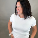 White Tanya Tee Top - Tee THREAD & SUPPLY