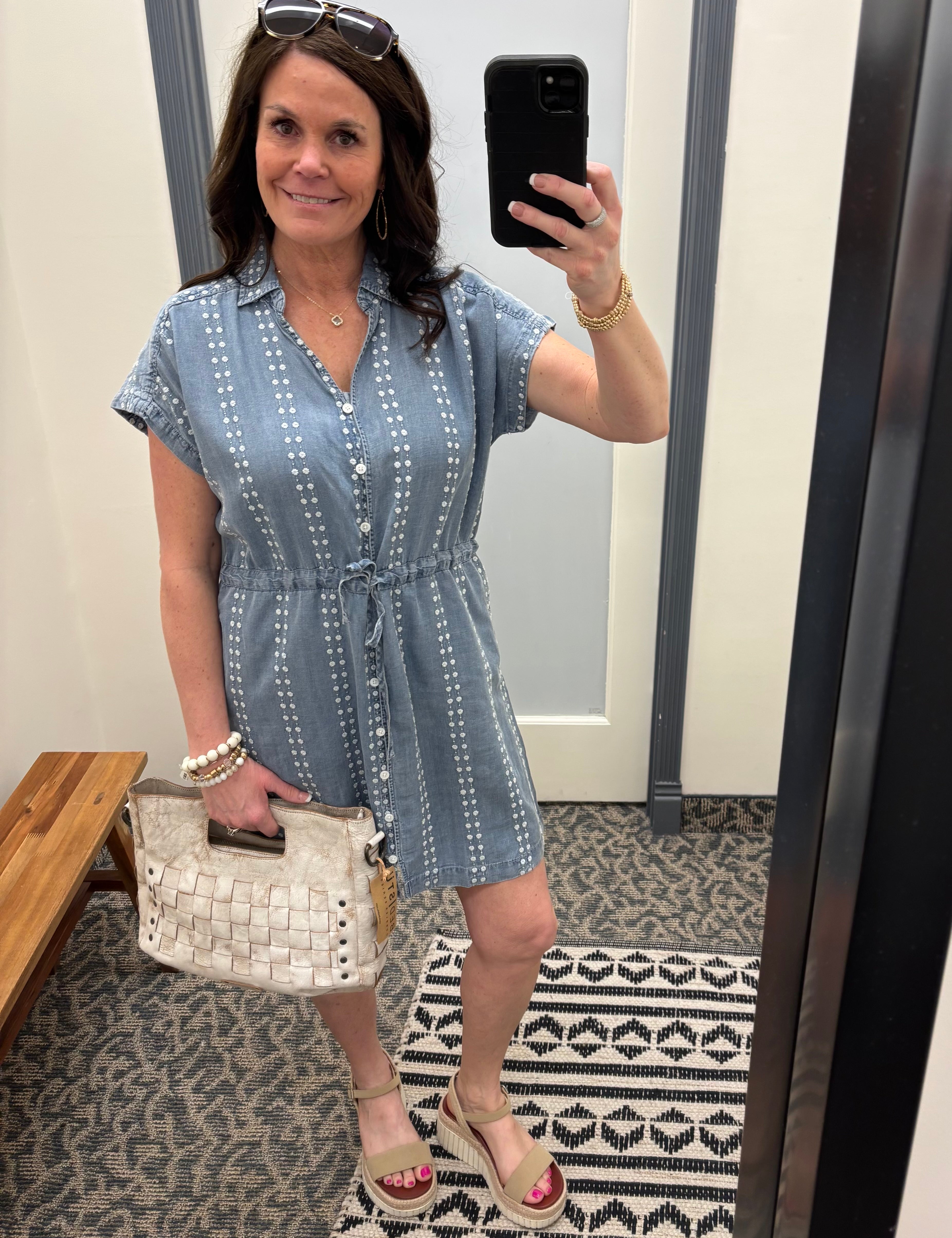 Daisy Stripe Natalia Dress Dresses THREAD & SUPPLY