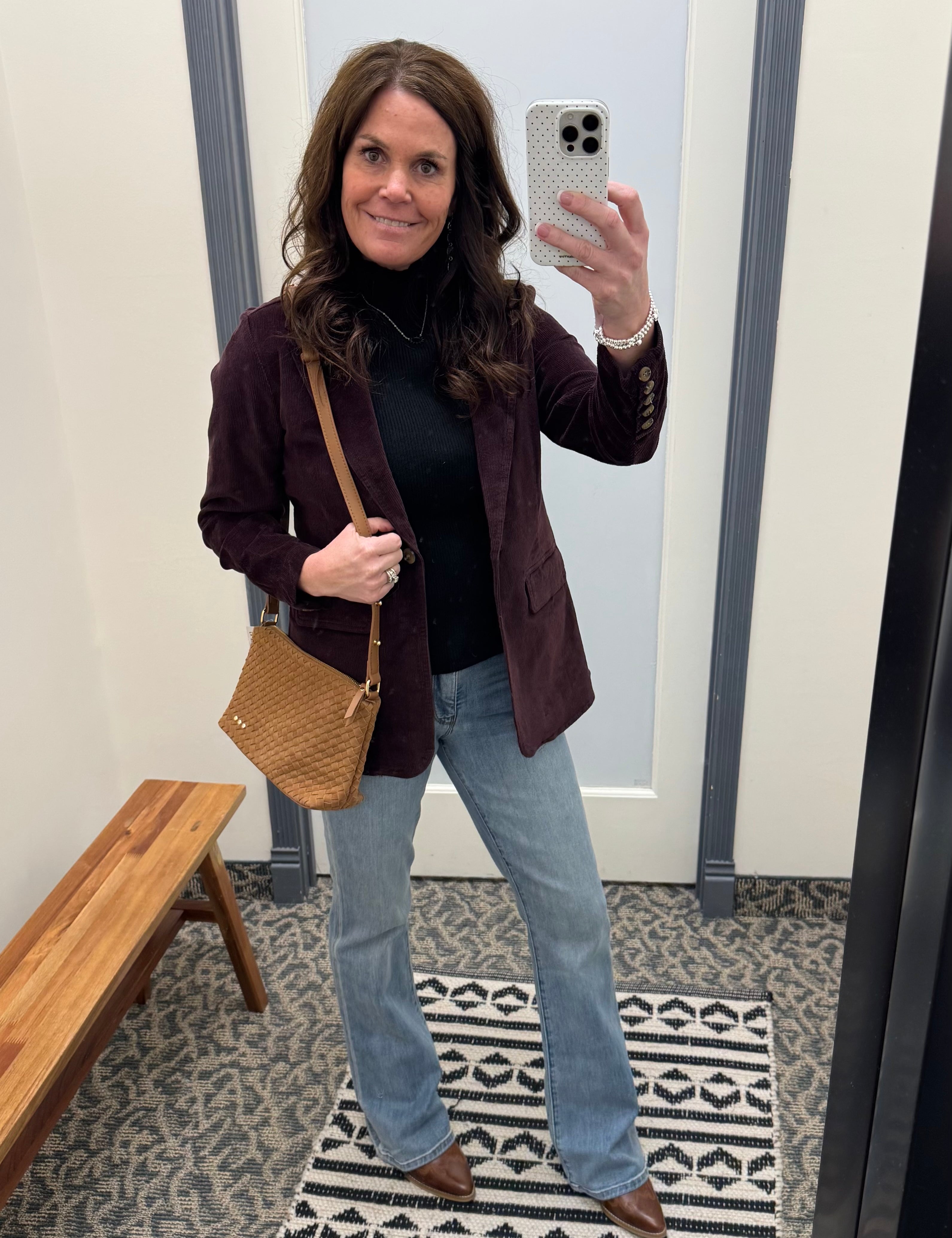 Patty Deep Plum Blazer Outerwear- Blazers VELVET HEART