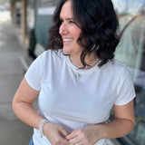 White Asher Tee Top - Tee THREAD & SUPPLY