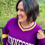 Purple Minnesota University Sweater Top - Sweater Love Letters
