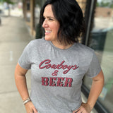 Cowboys & Beer Tee