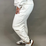 Heather Oatmeal Serenity Fleece Joggers