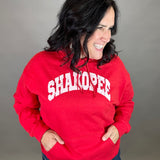 Shakopee Red Hoodie Tops- Sweatshirt WINDMILL GYPSY