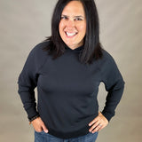 Black Turner Hoodie Top - Sweatshirt THREAD & SUPPLY