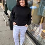 Optic White Avery Straight Jean Bottoms - Pants KUT FROM THE KLOTH