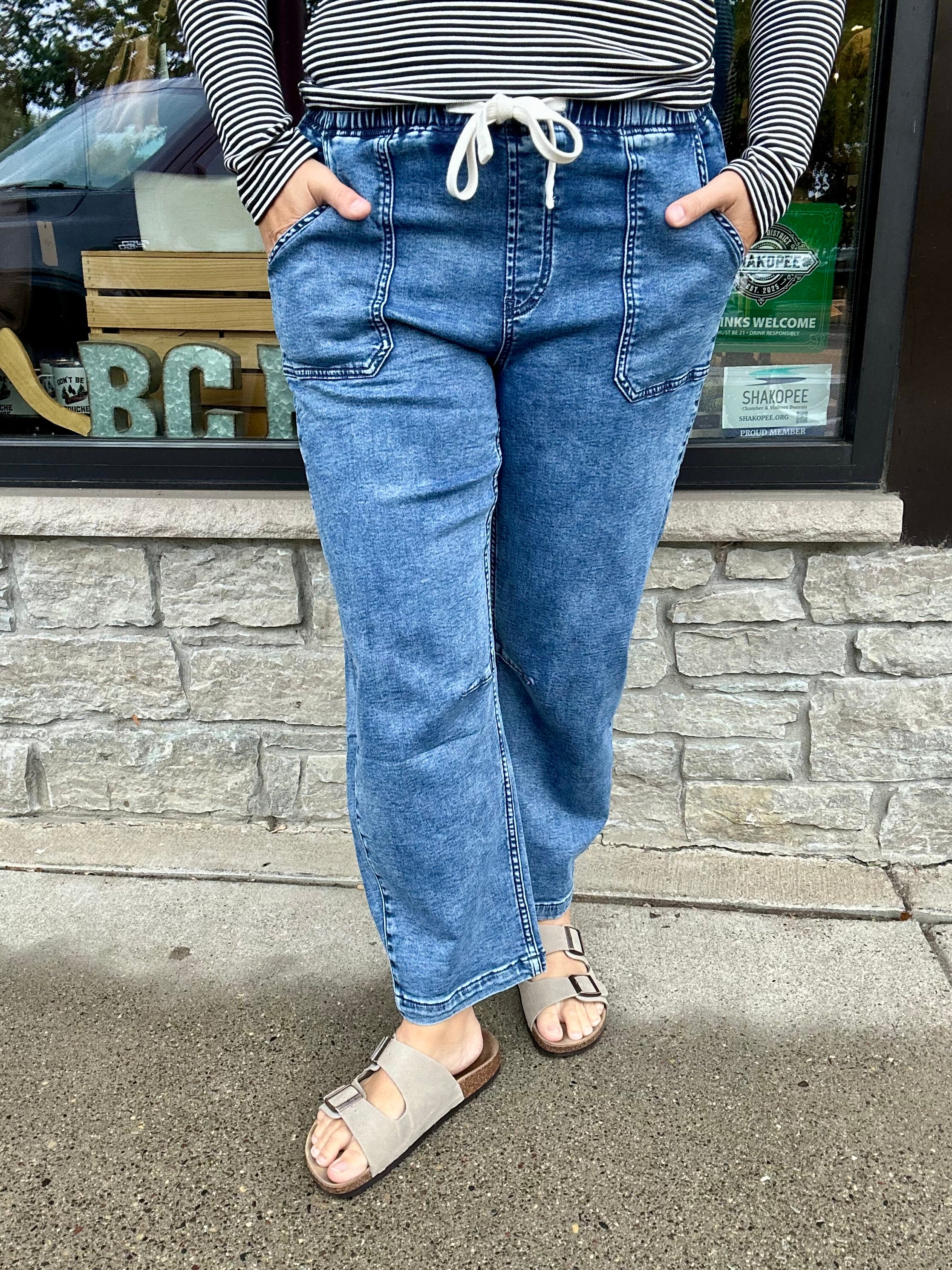 Avril Pants Bottom- Jeans THREAD & SUPPLY