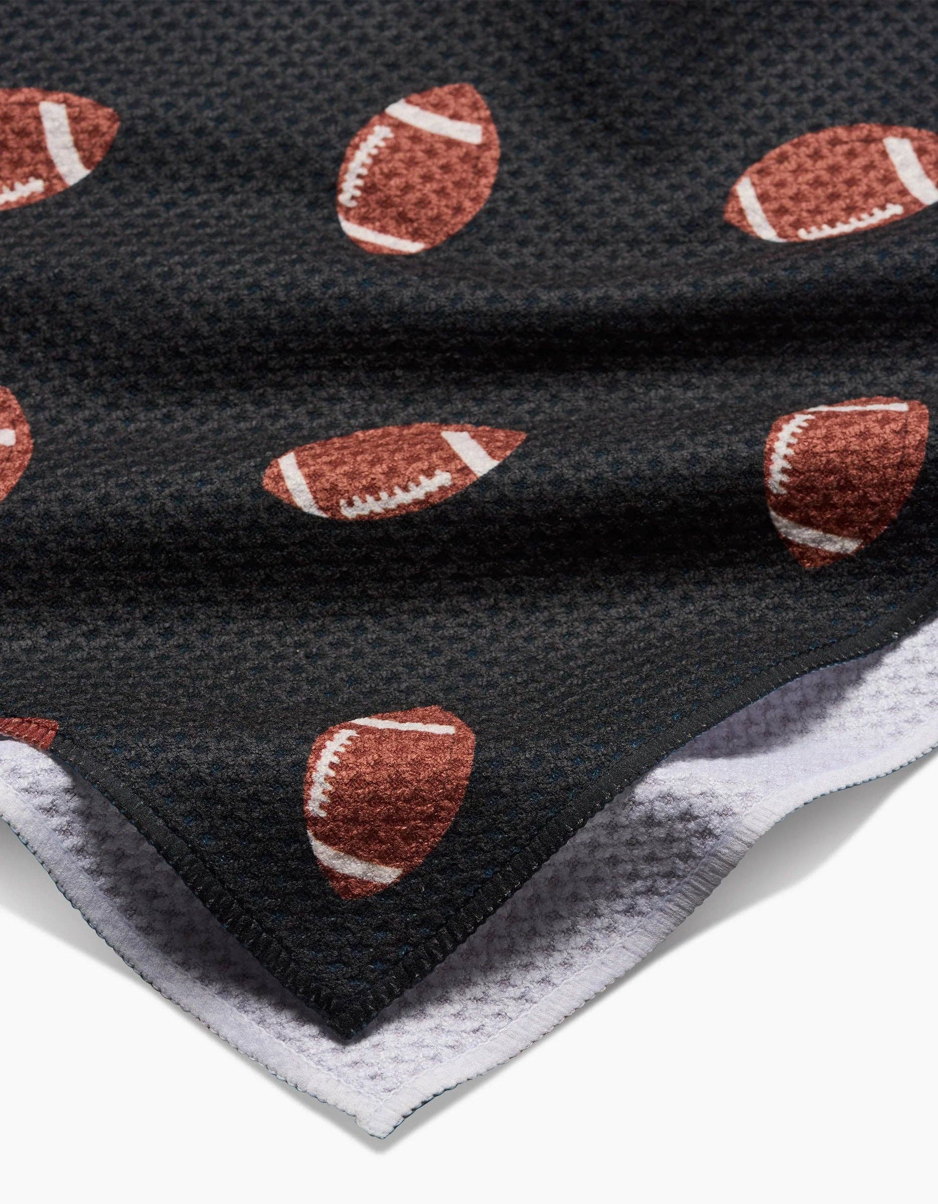 Quarter Back Tea Towel Geometry