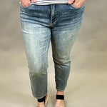 Reese Ankle Straight Accomplish Wash Bottom- Pants KUT FROM THE KLOTH