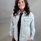 Grey Wash Etta Shirt