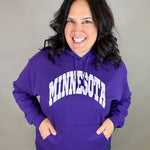 Minnesota Purple Hoodie Tops- Sweatshirt WINDMILL GYPSY