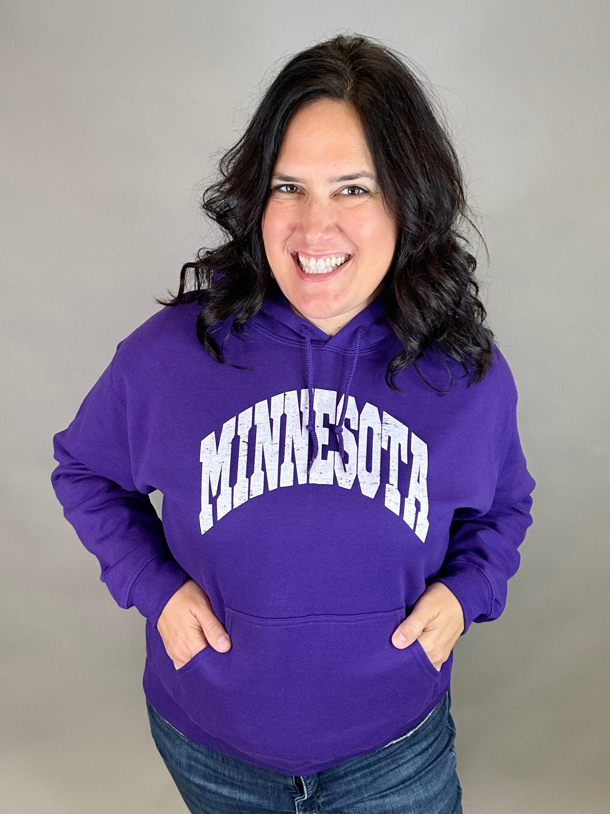 Minnesota Purple Hoodie Tops- Sweatshirt WINDMILL GYPSY