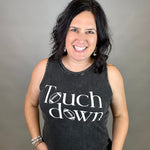 Mineral Black Touchdown Tank Top Tops- Tanks HRT and LUV